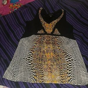 Tribal geometric dress